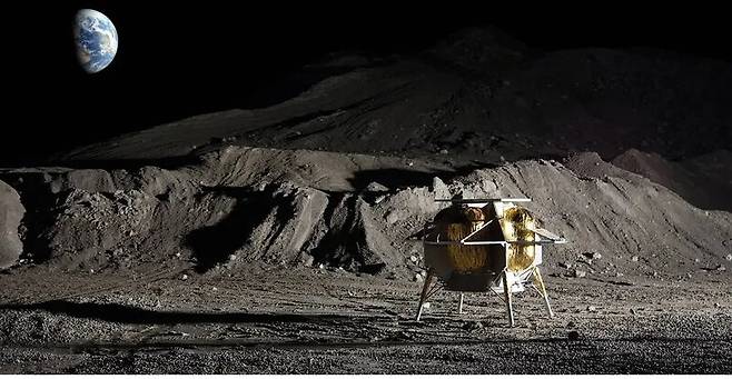 미국 아스트로보틱의 달 착륙선 ‘페레그린’. 아스트로보틱 제공