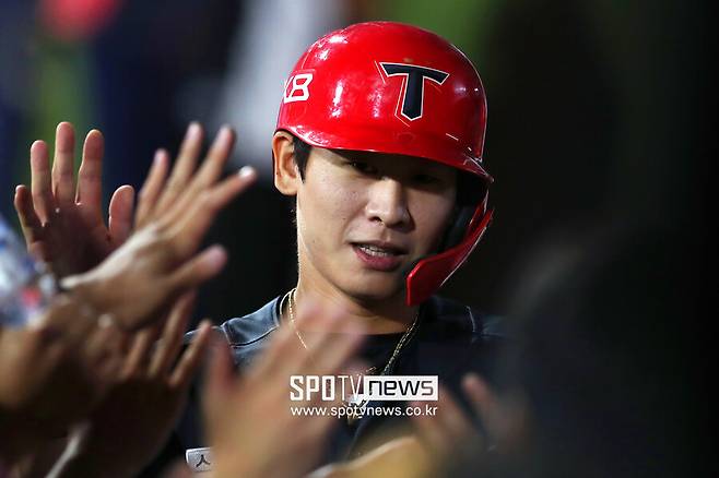 ▲ KIA 타이거즈 박찬호 ⓒ 곽혜미 기자
