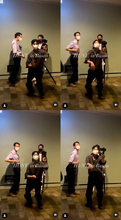 배우 이정재와 정우성이 ‘쀼카인’ 댄스를 탄생시켰다. 사진=아티스트컴퍼니 인스타그램