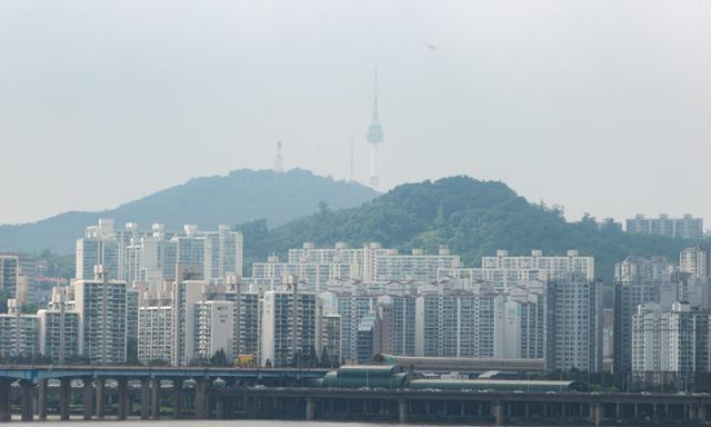 3일 서울시내 아파트 모습. 연합뉴스