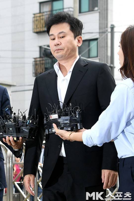 양현석 8차 공판 사진=MK스포츠 DB