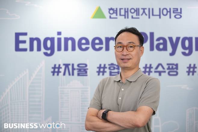 김양범 현대엔지니어링 스마트컨스트럭션실 책임매니저(건축사)./사진=이명근 기자 qwe123@