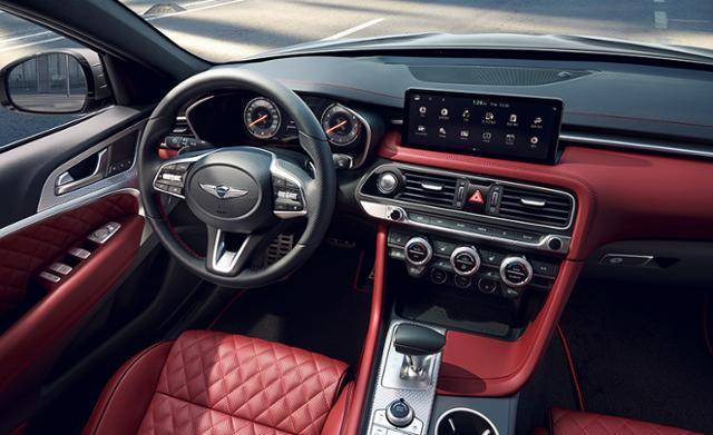 제네시스 G70 슈팅 브레이크 인테리어. 제네시스 제공