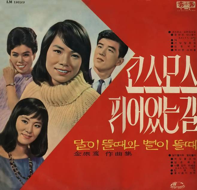 [서울=뉴시스] 김상희 '코스모스 피어 있는 길' 음반. 2022.08.09. (사진 = 박성서 대중음악평론가 제공) photo@newsis.com *재판매 및 DB 금지