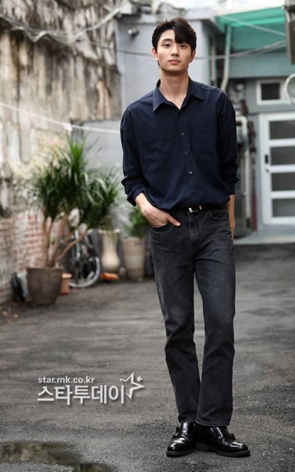 신인 배우 김재원은 "늘 성장하는 배우가 되는 것이 목표"라고 말했다. 사진ㅣ유용석 기자