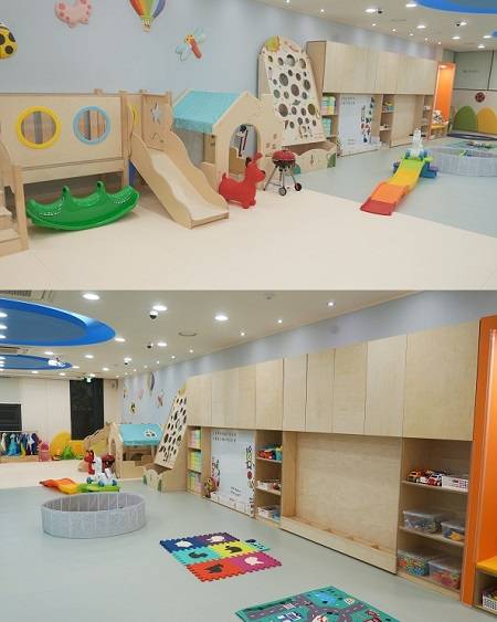 행정안전부 주관 지자체 저출산 대응 우수사례 경진대회에서 대통령상을 수상한 아이사랑꿈터.