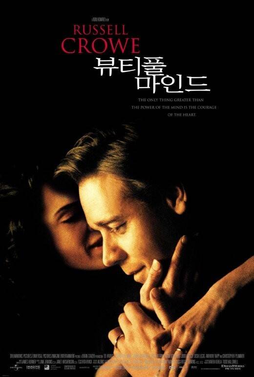 영화 <뷰티풀 마인드> 포스터.