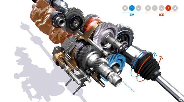 내연기관과 전기 구동계의 절묘한 조율이 E-테크 하이브리드의 핵심이다.
