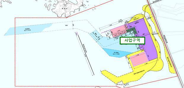 새만금 신항만 계획도. 해양수산부 제공.