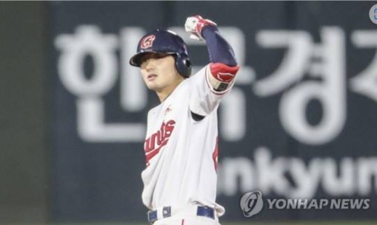10일 고척 키움전에서 대타로 나서 결승 2점홈런을 날린 신용주[연합뉴스 자료사진]