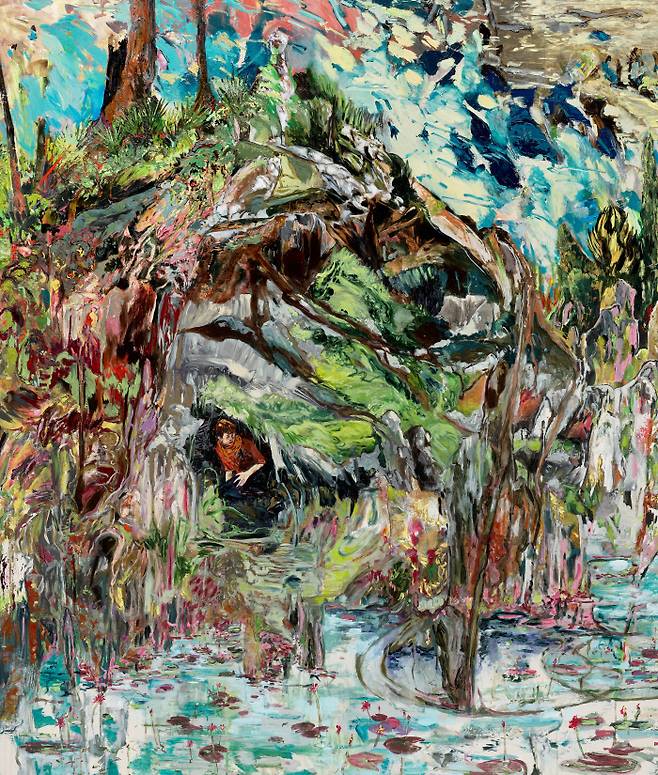 Hernan Bas, 'Hide Out', 2009년