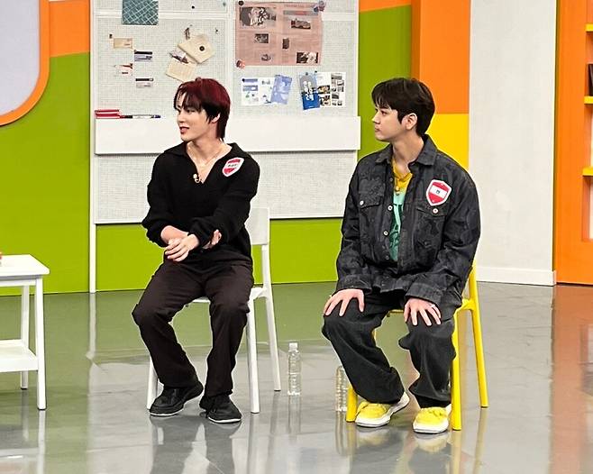 ▲ 하성운(왼쪽), 렌. 제공| U+아이돌라이브