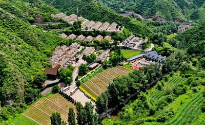 중국 북부 산시성 다퉁시 링추현의 Chehe 유기 공동체 (사진: Jia Cunbiao) (PRNewsfoto/Xinhua Silk Road)