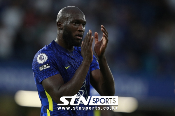 인터 밀란 공격수 로멜루 루카쿠. 사진은 직전 시즌 첼시 FC서의 모습. 사진｜뉴시스/AP