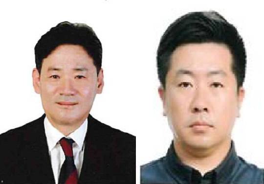 정재필 경제수석보좌관(왼쪽), 박철환 정무수석보좌관.