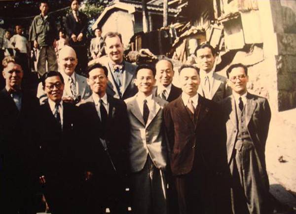 박희천 목사가 편입한 1952년 당시 고려신학교 교수진.