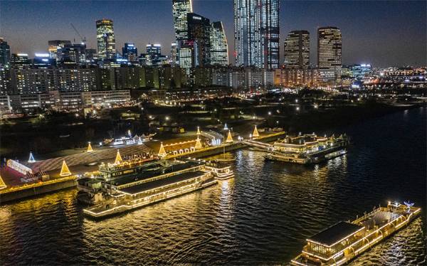 이랜드 크루즈 전경. [사진 제공 = 켄싱턴호텔앤리조트]