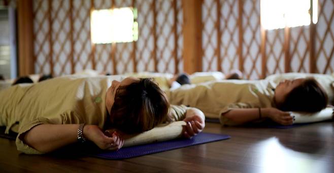 깊은산속 옹달샘 명상 프로그램. /사진= 깊은산속 옹달샘 공식 홈페이지