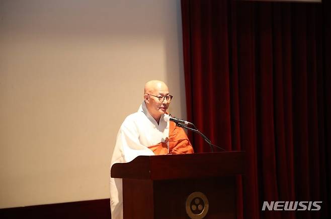 [서울=뉴시스] 진우 스님. (사진=대한불교조계종 제공) 2022.08.11. photo@newsis.com *재판매 및 DB 금지