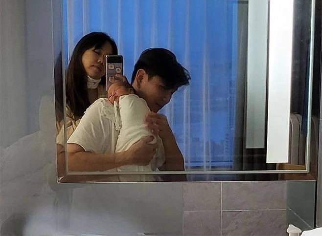 코미디언 홍현희와 그의 남편 인테리어 디자이너 겸 방송인 제이쓴, 아들 똥별이./사진=홍현희 인스타그램