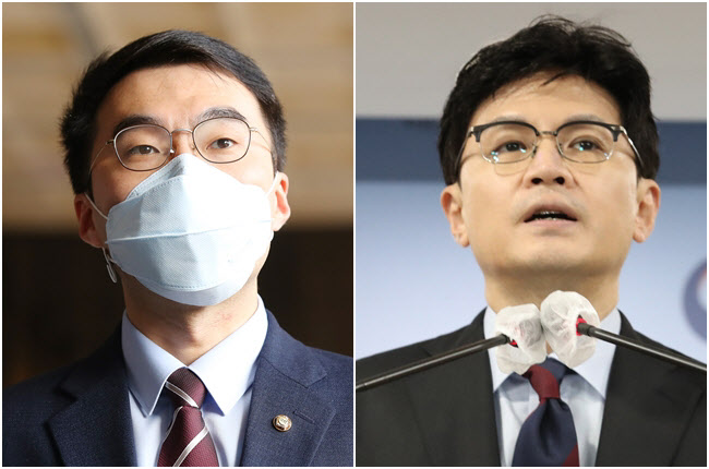 김남국 더불어민주당 의원(왼쪽)과 한동훈 법무부 장관 (사진=연합뉴스,뉴시스)