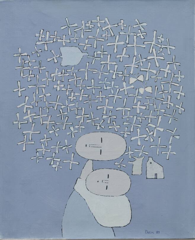 백영수, ‘모성의 나무’, 1989