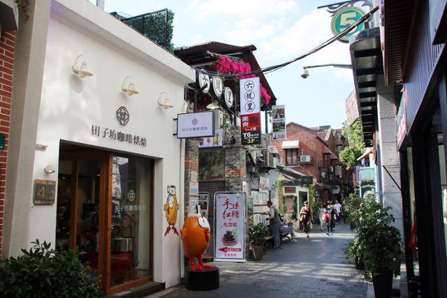 텐쯔팡 룽탕(골목) 풍경. ⓒ최종명