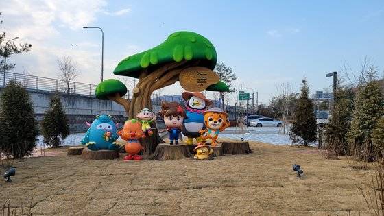 파주시 파주읍 연풍리 소재 'EBS 캐릭터 공원'. 사진 파주시