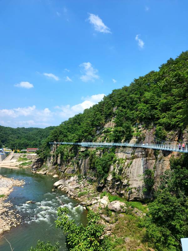 순담매표소 방향 잔도