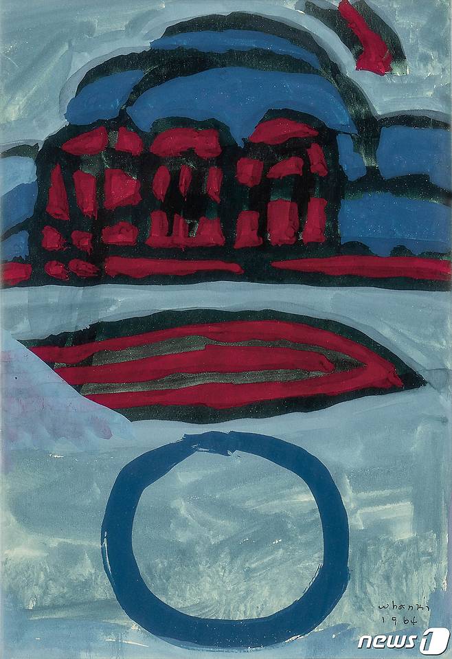 김환기 '산월'(케이옥션 제공). ⓒ 뉴스1