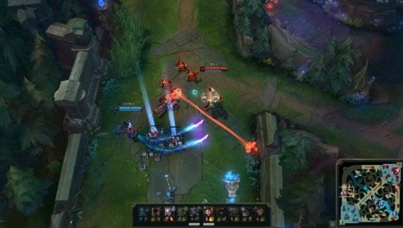 리그오브레전드 플레이 모습./인게임 캡처