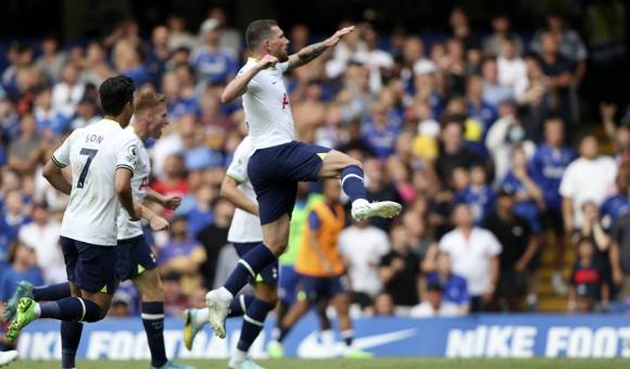 호이비에르가 득점 이후 기뻐하고 있다. [사진=뉴시스]