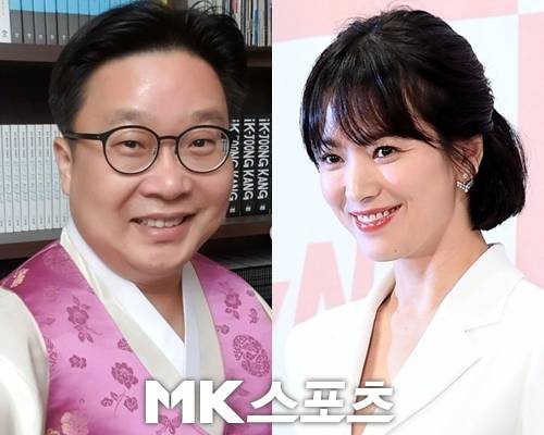 배우 송혜교와 서경덕 성신여대 교수가 제77주년 광복절 맞아 또 한 번 손을 잡았다.
사진=서경덕 SNS, DB