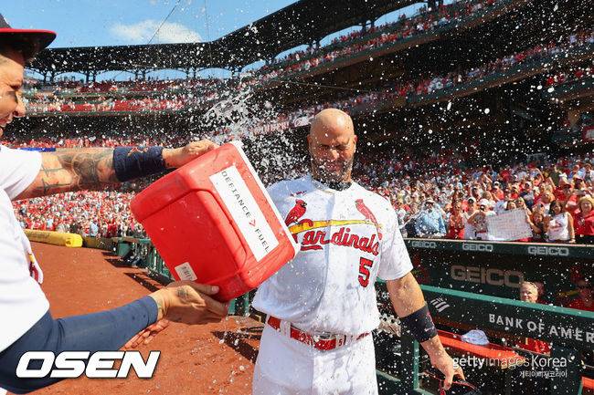 [사진] 알버트 푸홀스 ⓒGettyimages(무단전재 및 재배포 금지)