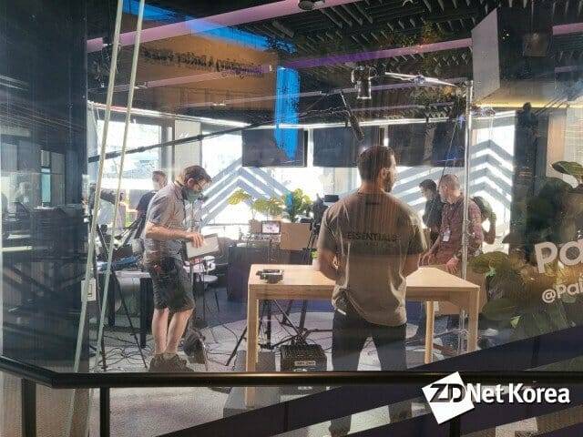 스튜디오 공간인 ‘크리에이터 허브’(사진=지디넷코리아)