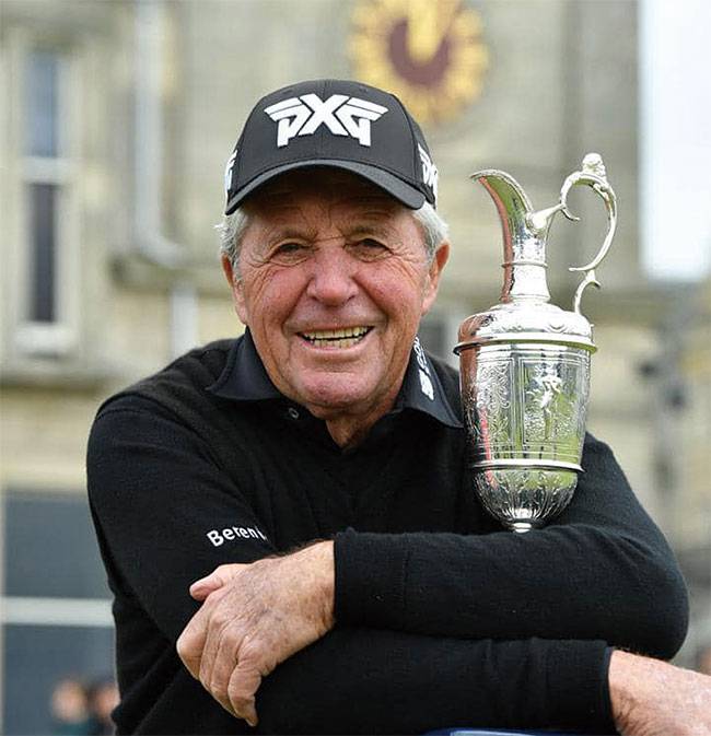 노년의 게리 플레이어. 사진 게리 플레이어 페이스북