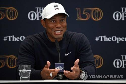 타이거 우즈
[AFP=연합뉴스]