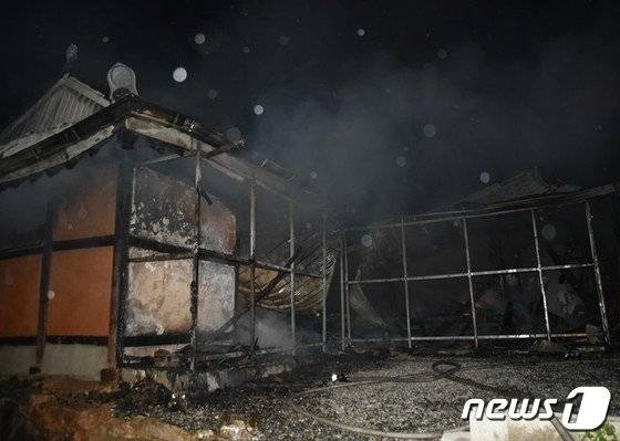 방화로 소실된 평택시 현덕면 단독주택/사진=뉴스1