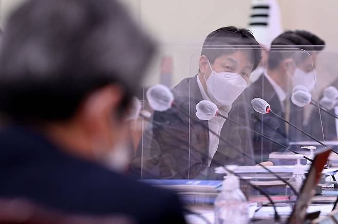 더불어민주당 윤건영 의원. [연합]