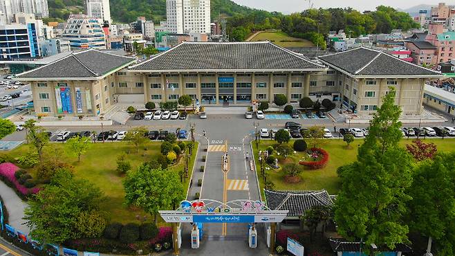 전남 여수시청사 전경. 여수시 제공