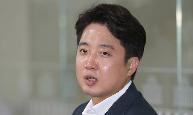 이준석 국민의힘 대표. 뉴시스