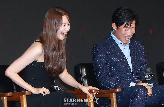 임윤아-유해진 '빵 터진 형부와 처제'[★포토]