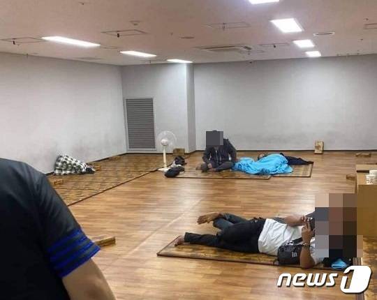 제주공항 내 출국대기실(독자 제공)