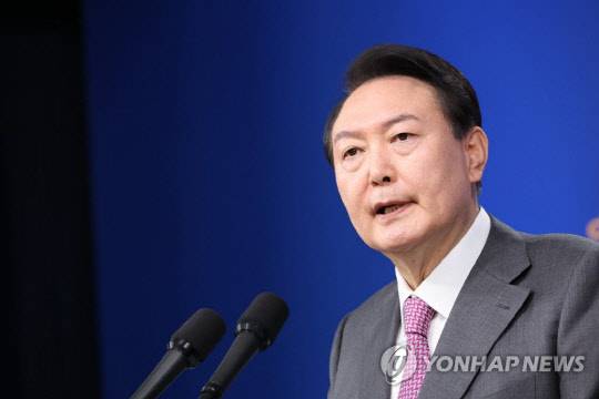 윤석열 대통령 <연합뉴스>