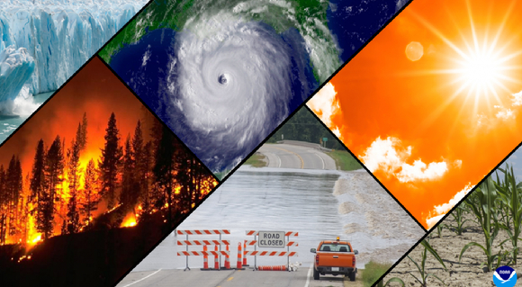 지구 가열화에 따른 기후위기로 홍수, 폭염, 폭풍, 폭우 등 '극심한 날씨'가 이어지고 있다. [사진=NOAA]