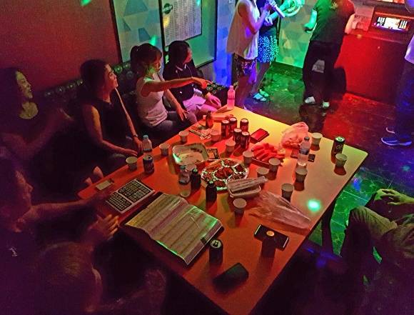 경기도내 한 유흥주점 내부. [사진=신용섭 기자]