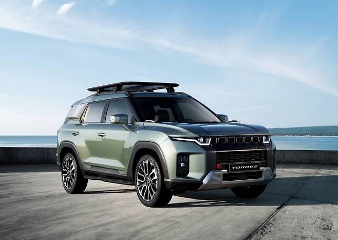 쌍용차 토레스. 쌍용차 제공