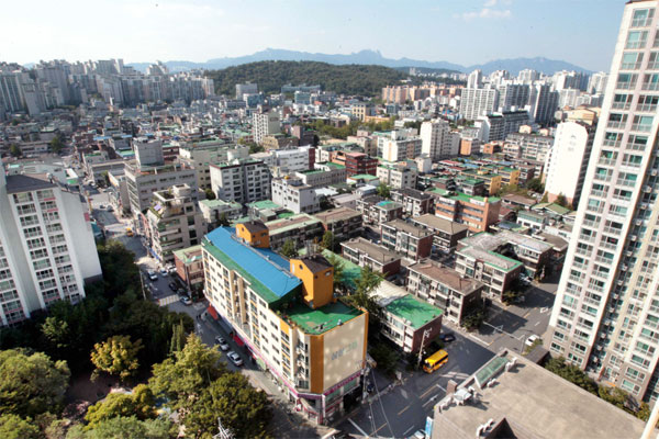 다양한 소규모 정비사업이 추진되고 있는 서울 장안동 일대. [매경DB]