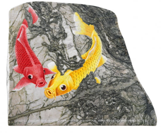 돌그림으로 알려진 작가 김종호가 16회 개인전을 개최한다. 사진제공 = 하남문화재단