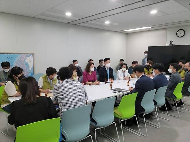 전국보건의료산업노조 경기지역본부 경기도의료원 지부, 경기도, 경기도의회 보건복지위원회, 경기도의료원 협의회. (사진=경기도의회 제공) *재판매 및 DB 금지